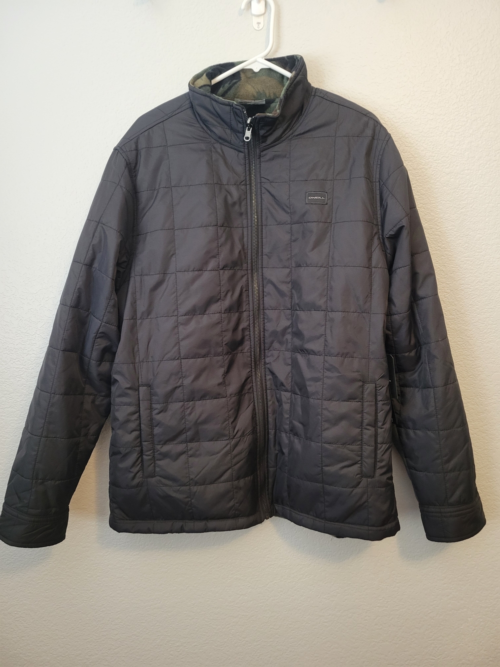 O'Neill Men's Glacier Reversible Superfleece Jacket - Size XL